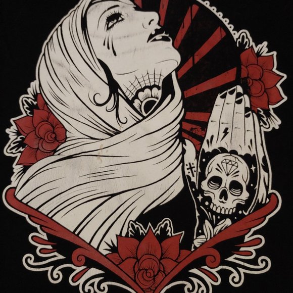 Fatal mens graphic tshirt large - Picture 2 of 9